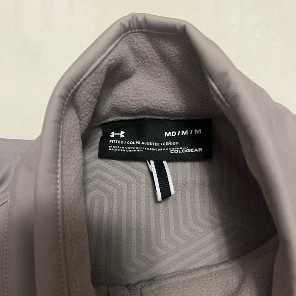 Womens Zip Up Water repellent jacket New With Tags Purple - Picture 7 of 8